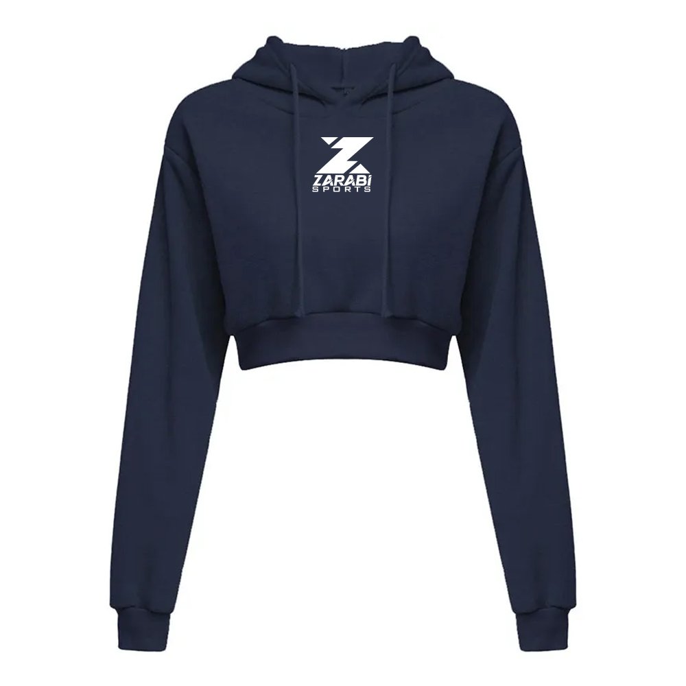 (3) Hoodie Crop-Top - Image 1