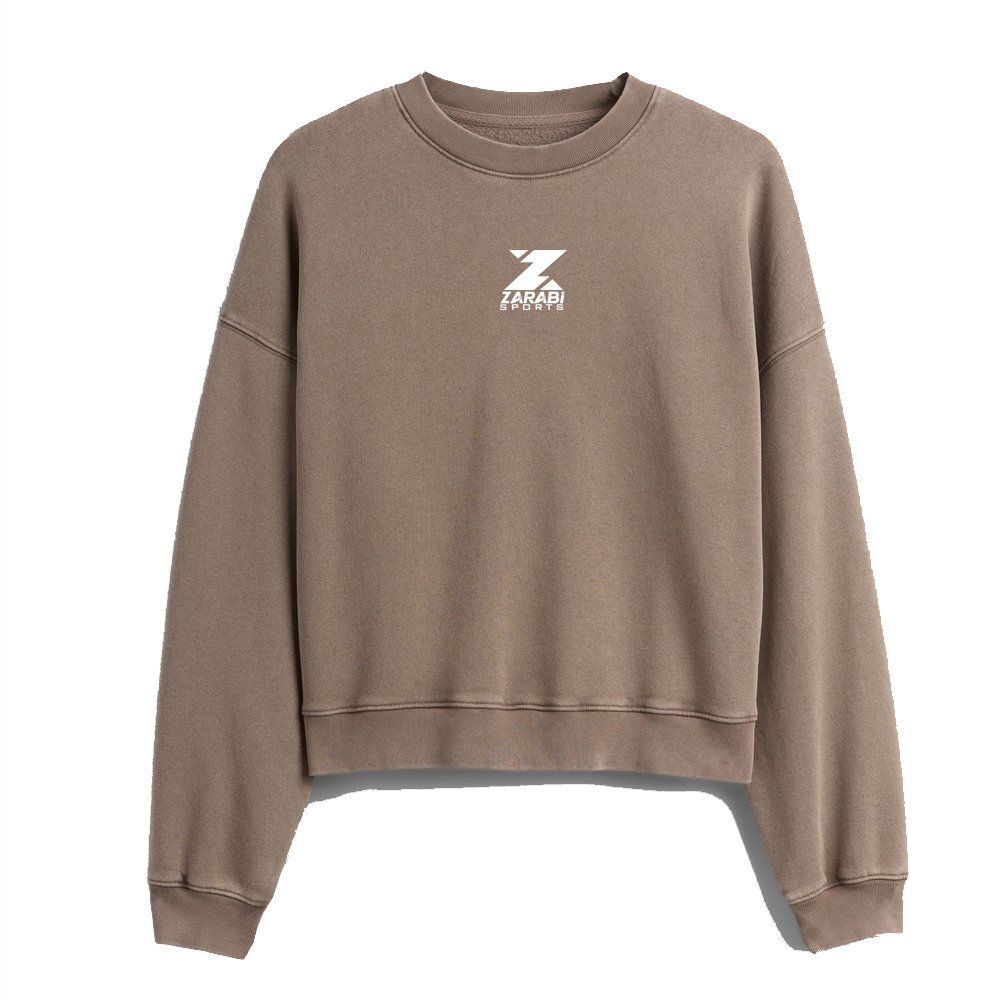 (8) custom women's sweatshirt